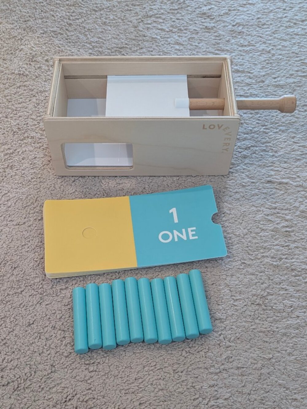Lovevery Wooden Counting Box